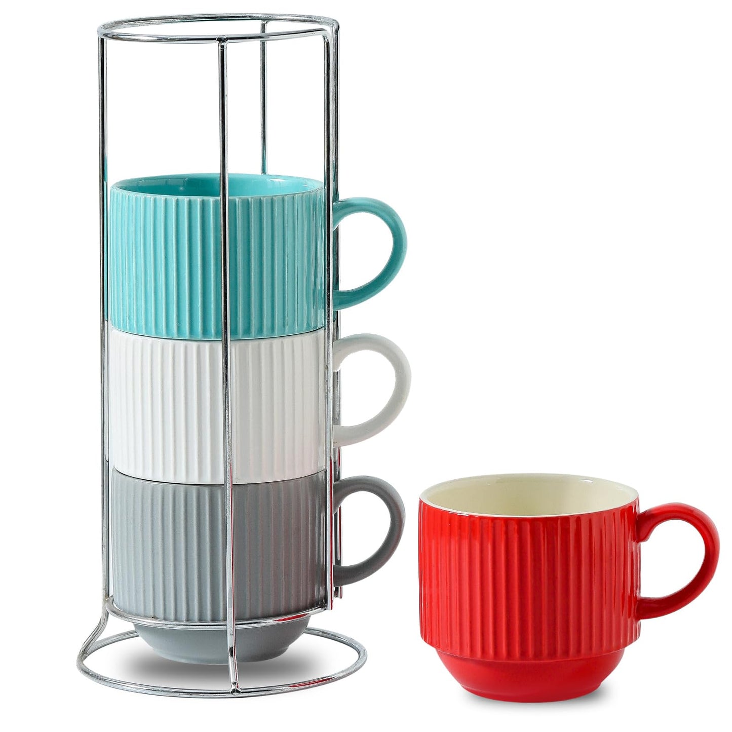 Hasense Coffee Mug Set of 4