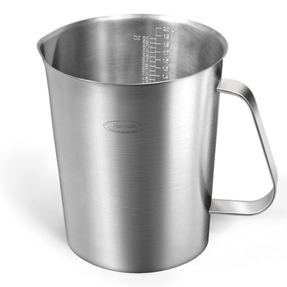 Stainless Steel Measuring Cup with Marked Scales