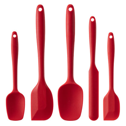5-Piece Silicone Spatula Cooking Utensil Set