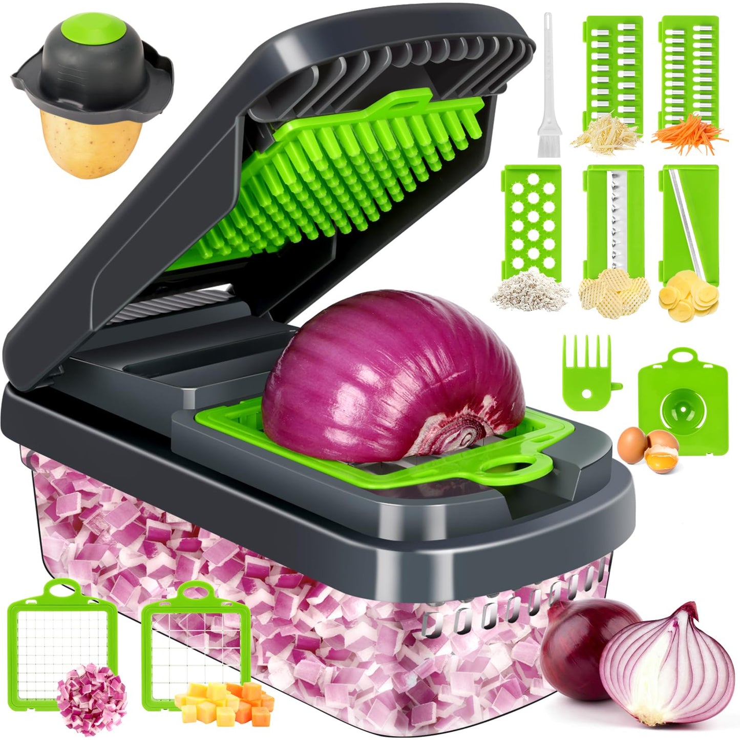 12-in-1 Multifunctional Vegetable Chopper