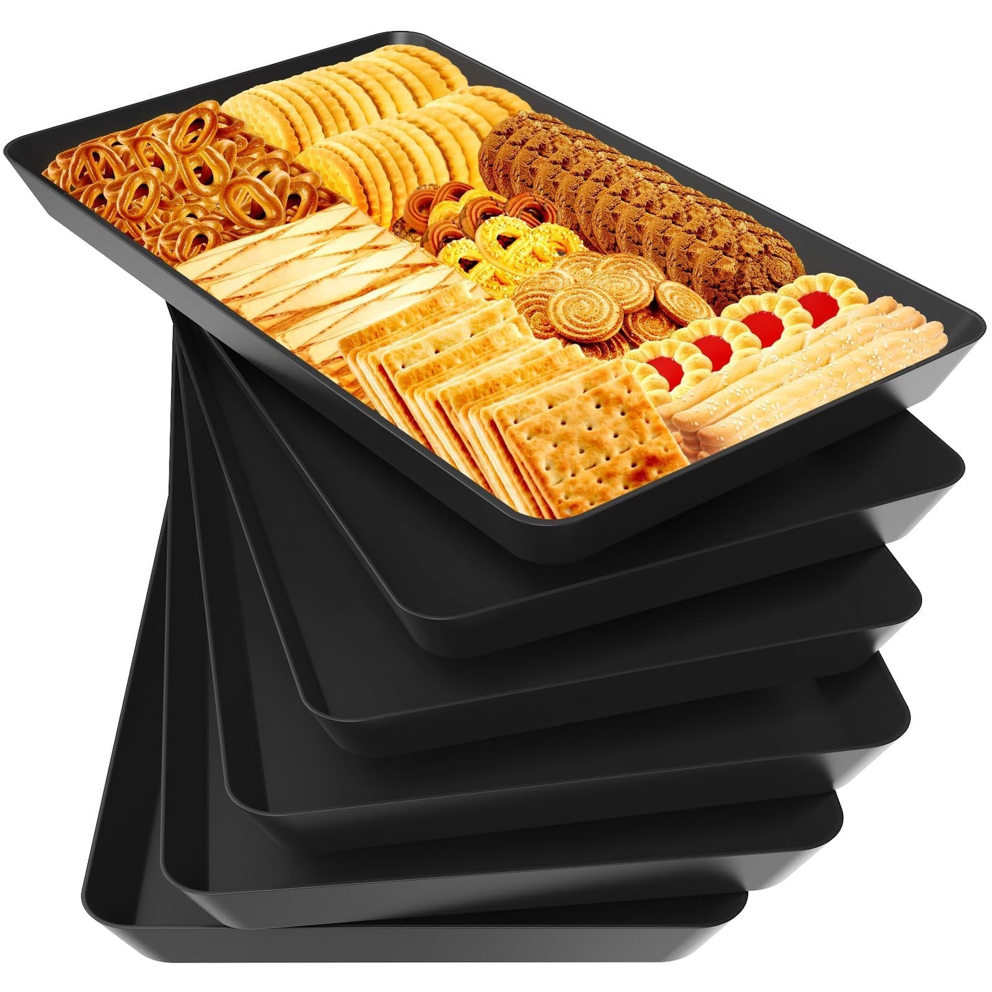 Serving Tray Platter for Snacks and Desserts