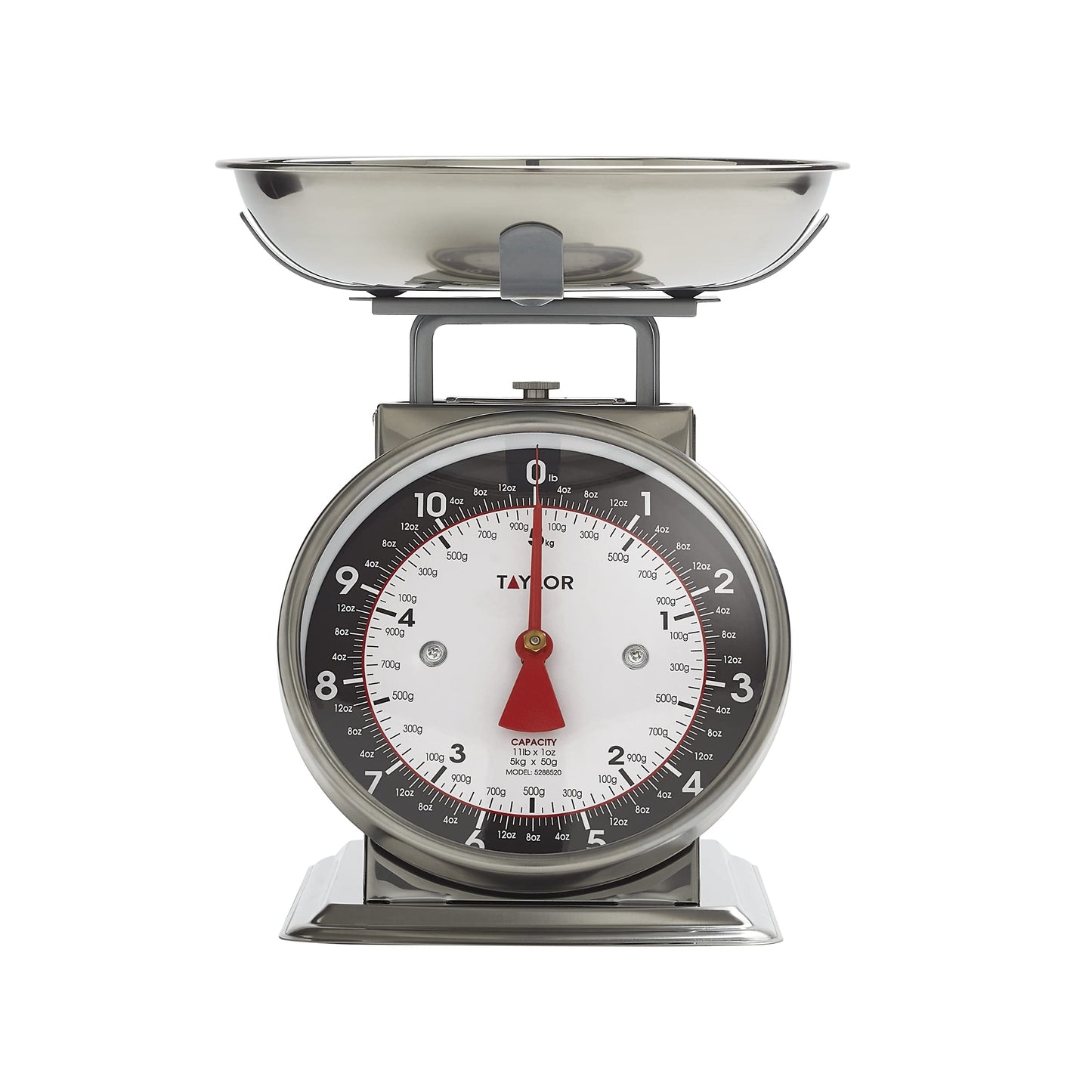 Taylor Mechanical Kitchen Weighing Food Scale with Bowl