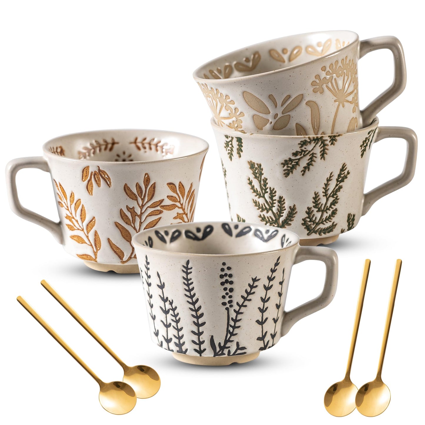 Noevany Mug Sets leave