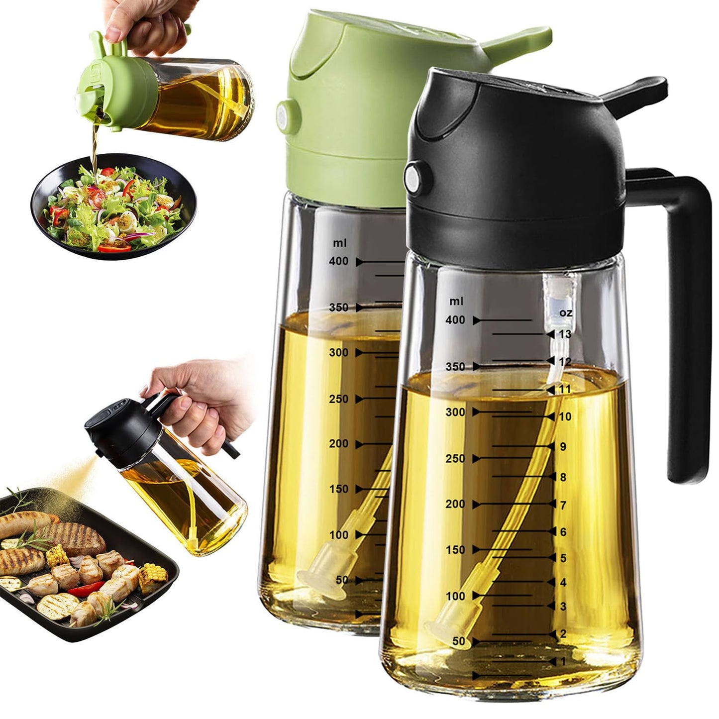 Glass Olive Oil Sprayer Bottle for Cooking