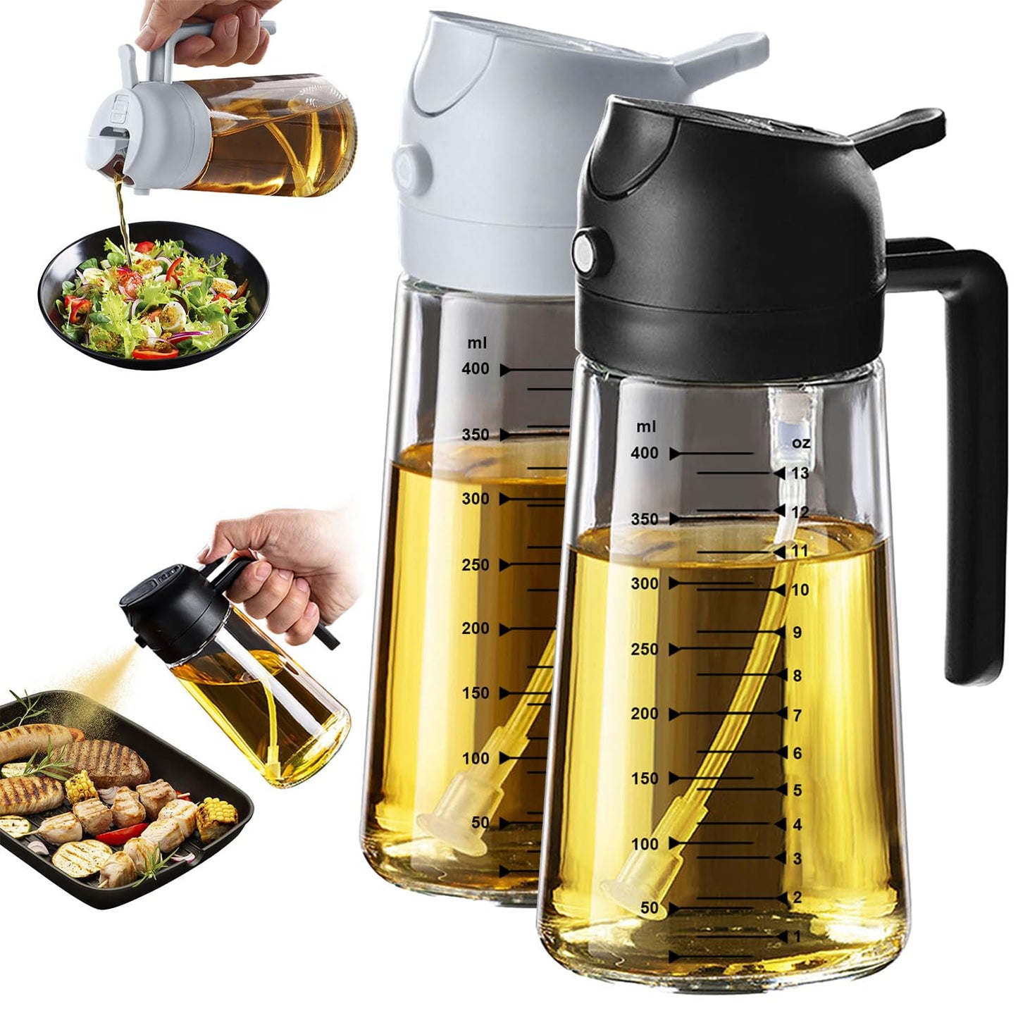 Glass Olive Oil Sprayer Bottle for Cooking