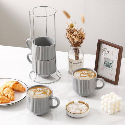 Hasense Coffee Mug Set of 4