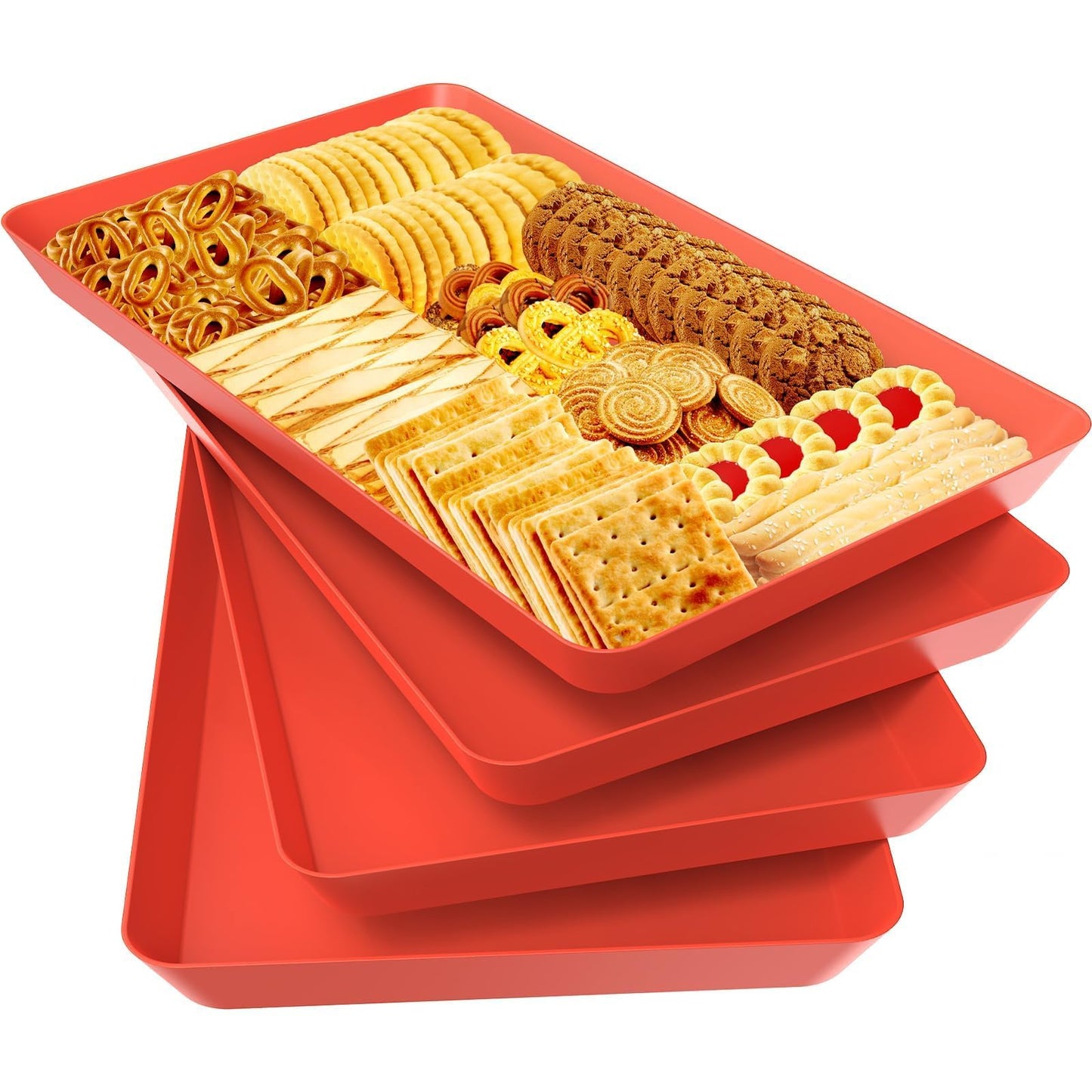 Serving Tray Platter for Snacks and Desserts