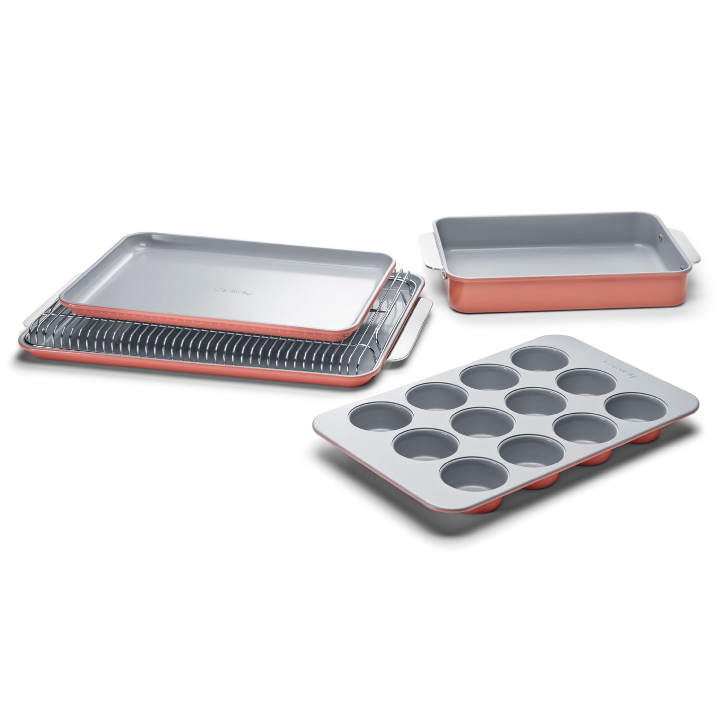 Ceramic Nonstick Bakeware Set with Storage