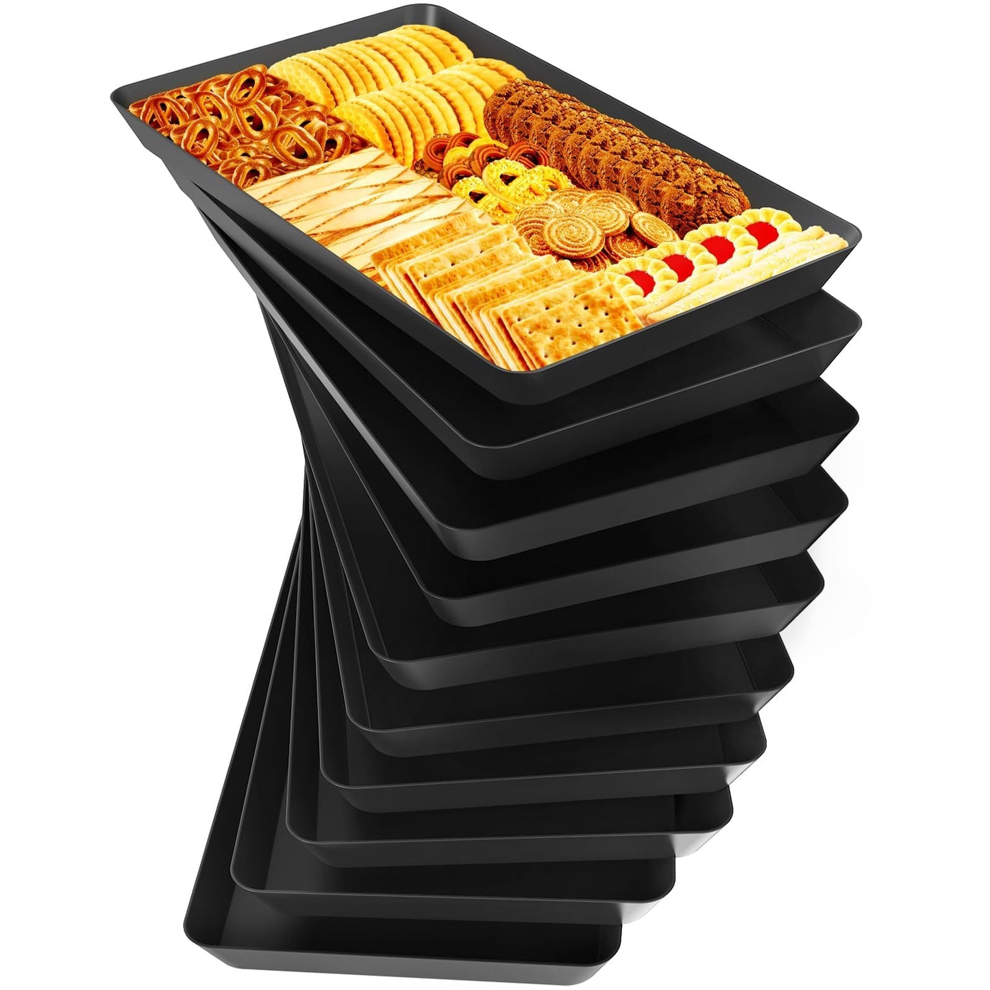 Serving Tray Platter for Snacks and Desserts