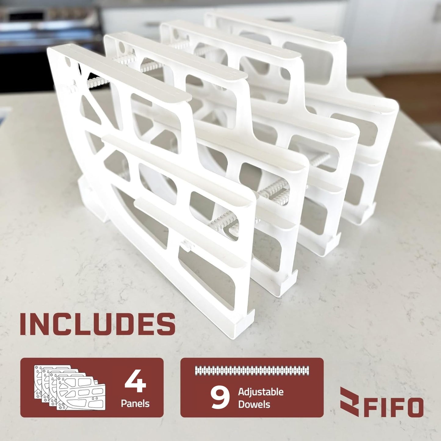 3-Tier Rotating Can Organizer for Pantry Storage