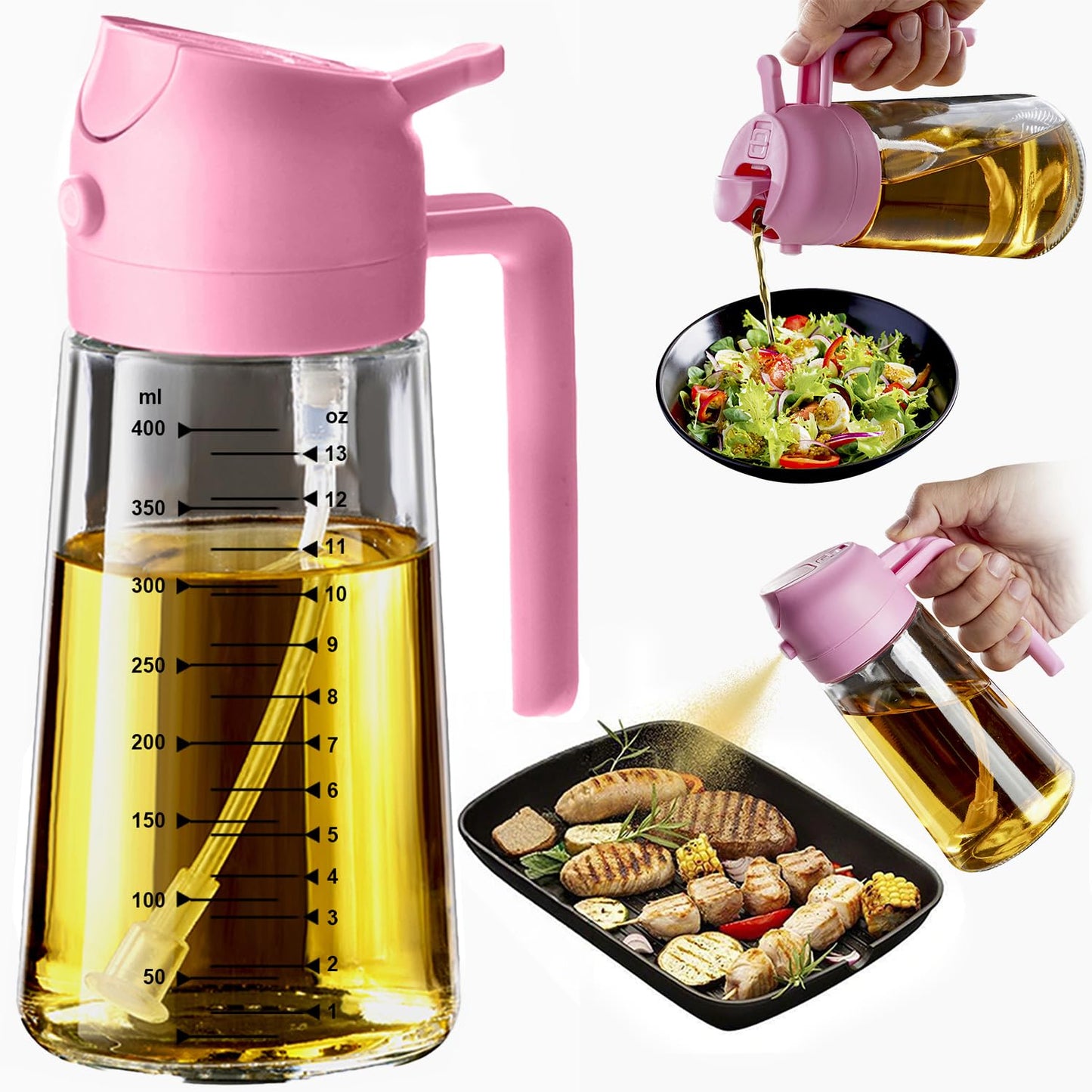 Glass Olive Oil Sprayer Bottle for Cooking