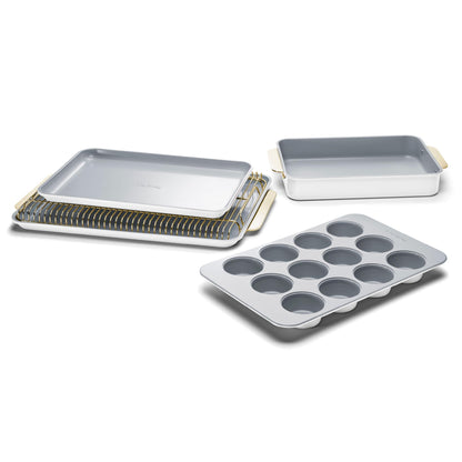Ceramic Nonstick Bakeware Set with Storage