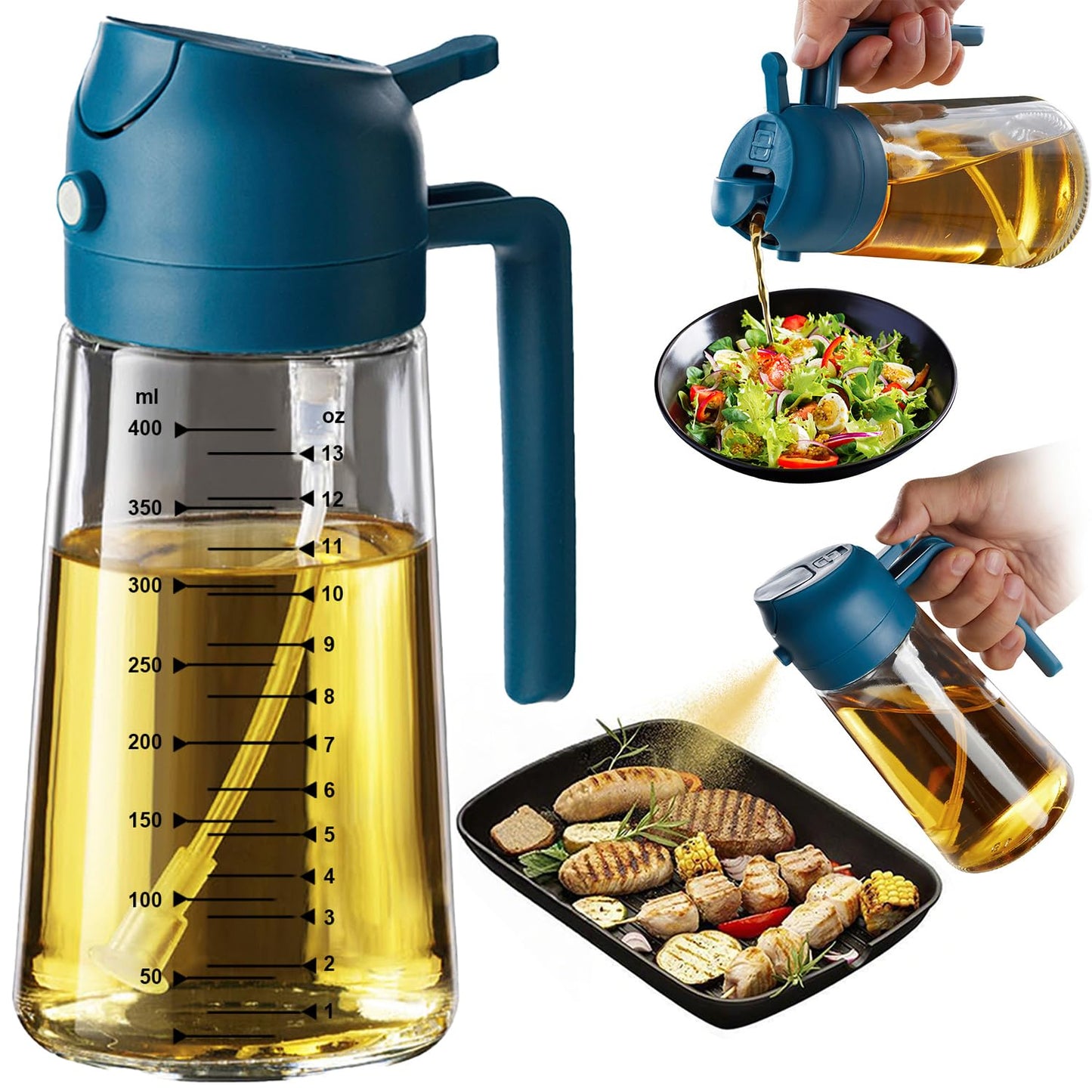 Glass Olive Oil Sprayer Bottle for Cooking