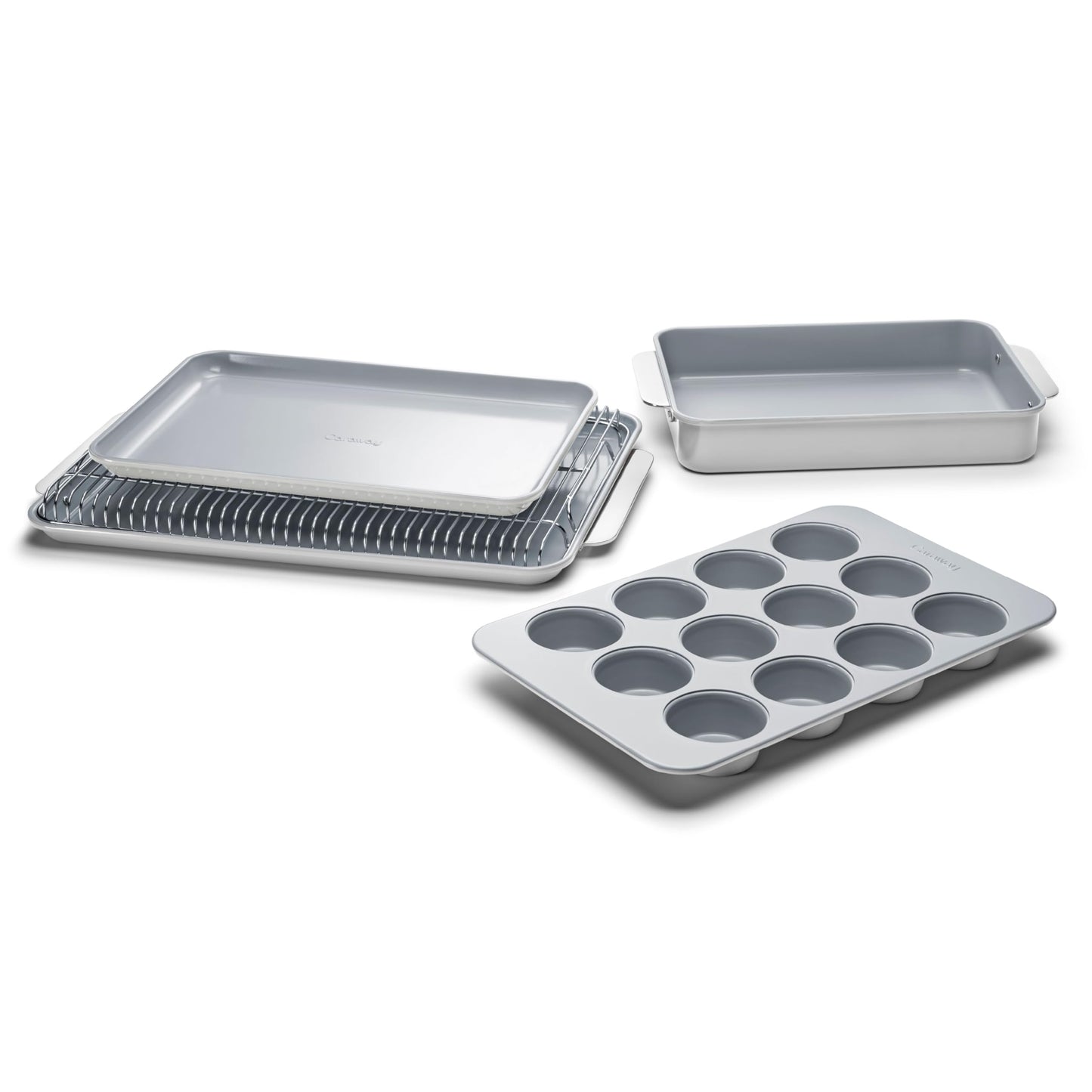 Ceramic Nonstick Bakeware Set with Storage