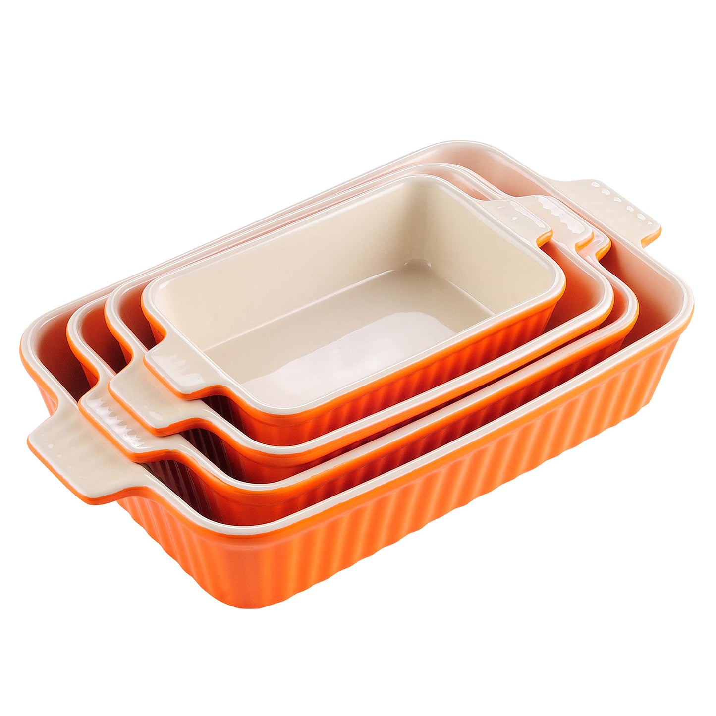 Porcelain Casserole Baking Dish Set of 4