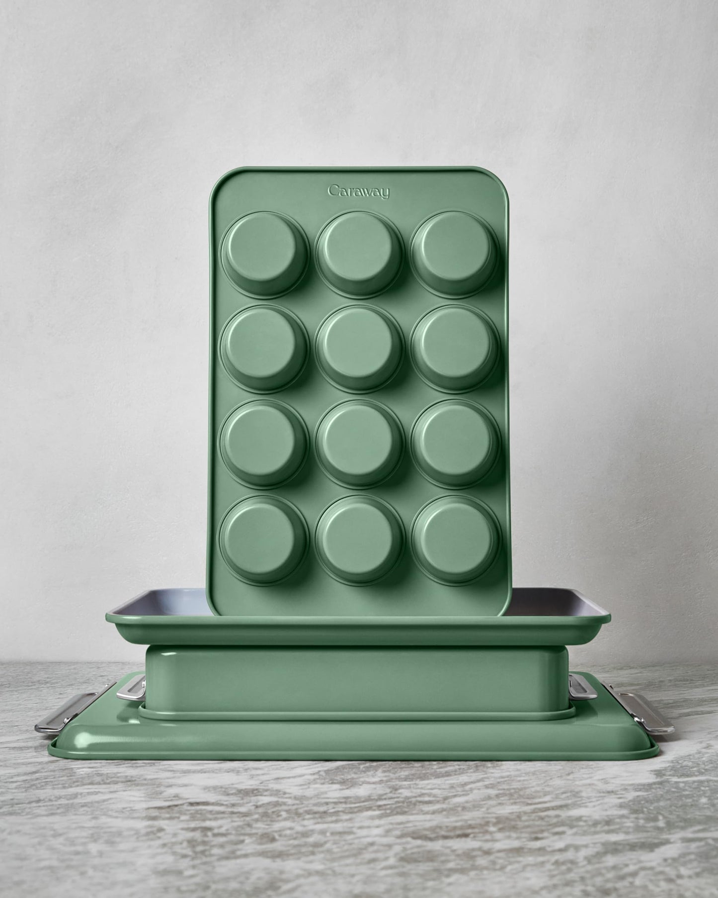 Ceramic Nonstick Bakeware Set with Storage