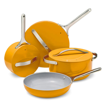 Ceramic Nonstick Cookware Set with Lids