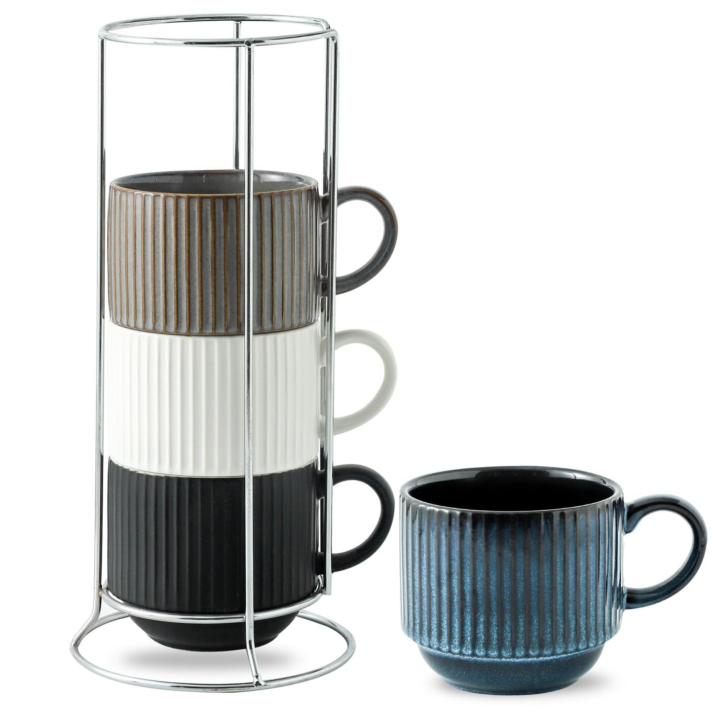 Hasense Coffee Mug Set of 4