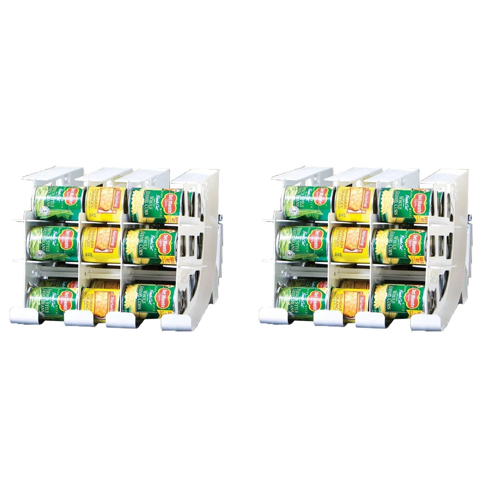 3-Tier Rotating Can Organizer for Pantry Storage