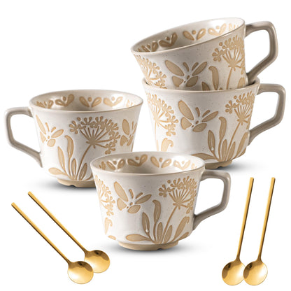 Noevany Mug Sets leave