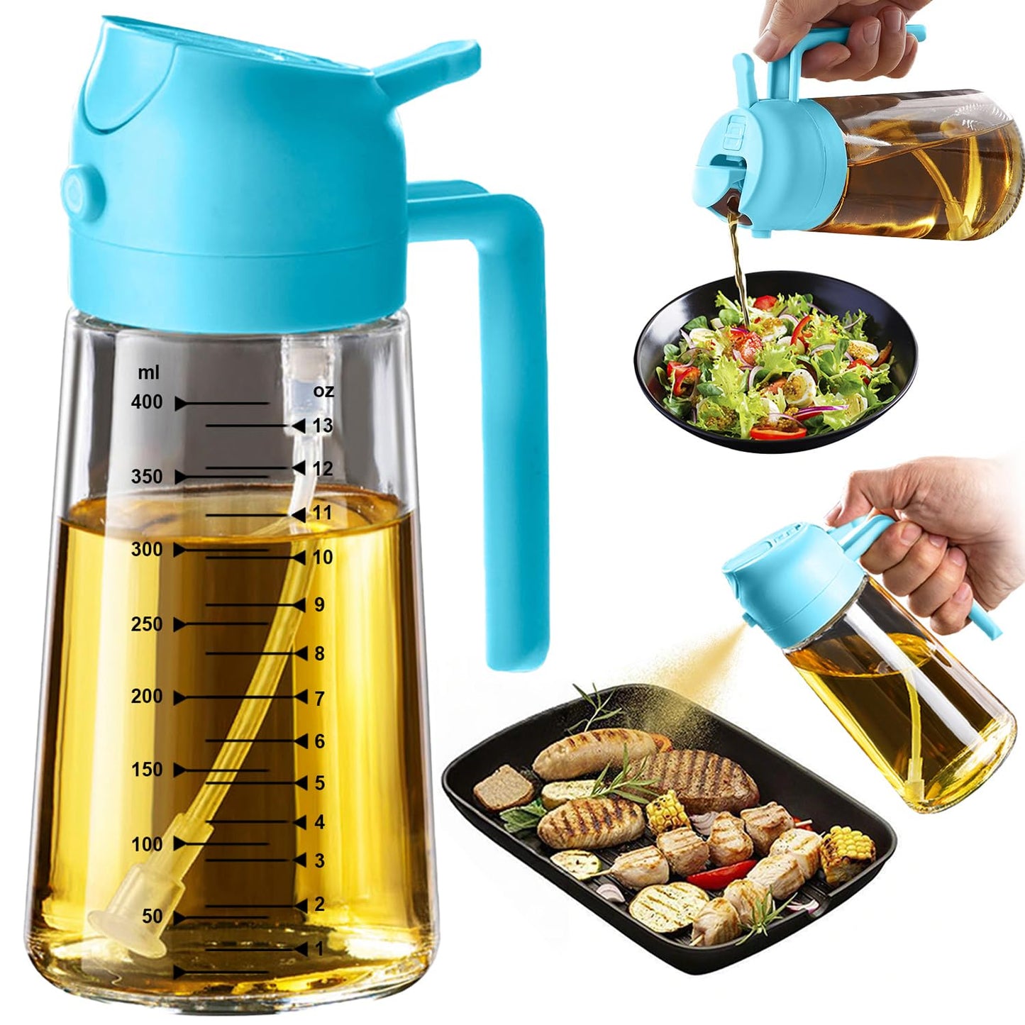 Glass Olive Oil Sprayer Bottle for Cooking