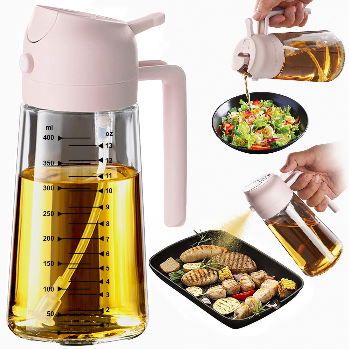 Glass Olive Oil Sprayer Bottle for Cooking