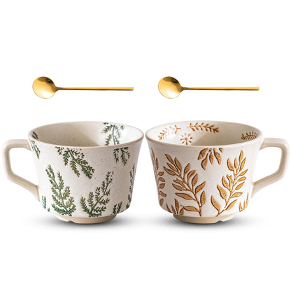 Noevany Mug Sets leave