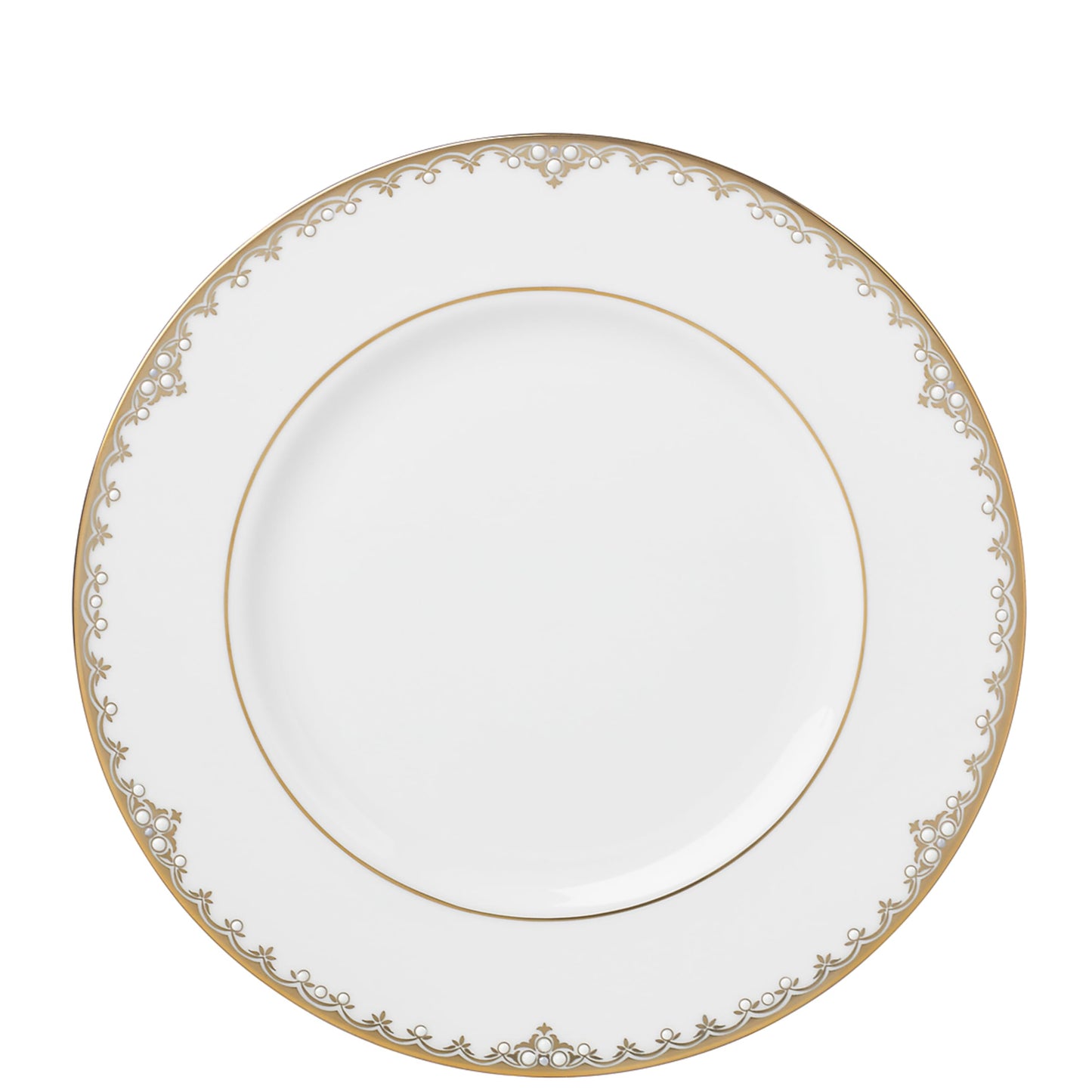 Gold Accent Plates Set of 4