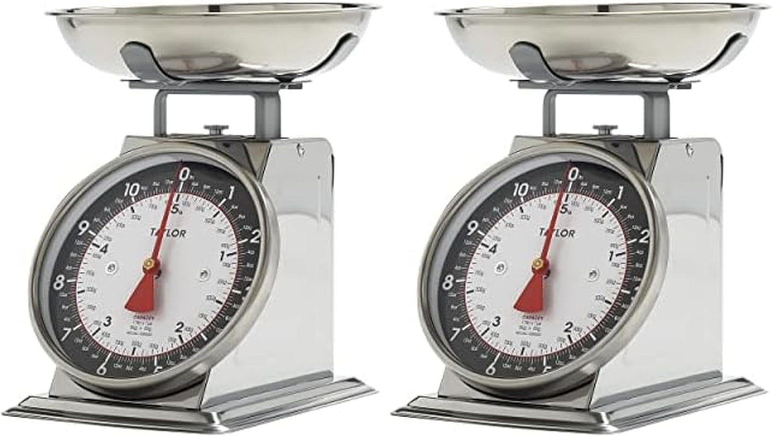 Taylor Mechanical Kitchen Weighing Food Scale with Bowl
