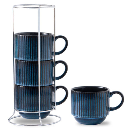Hasense Coffee Mug Set of 4