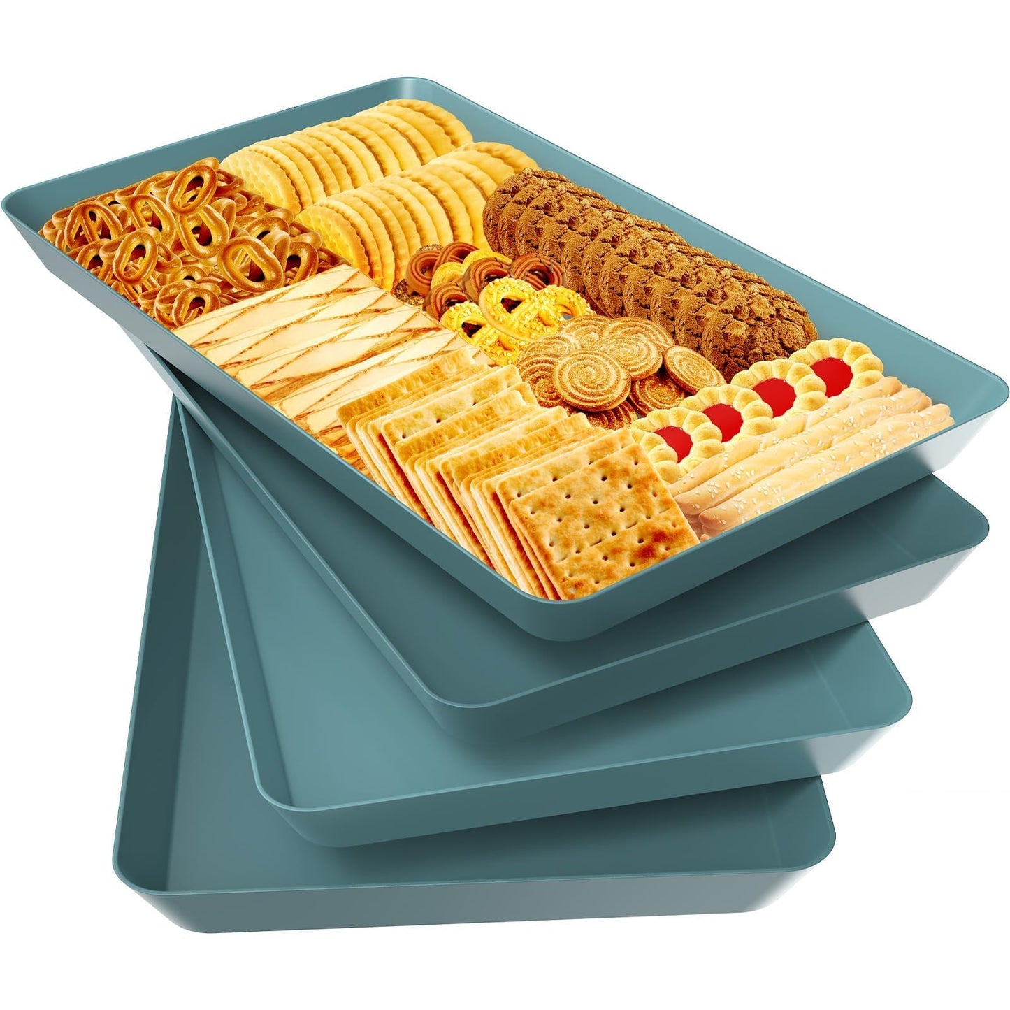 Serving Tray Platter for Snacks and Desserts