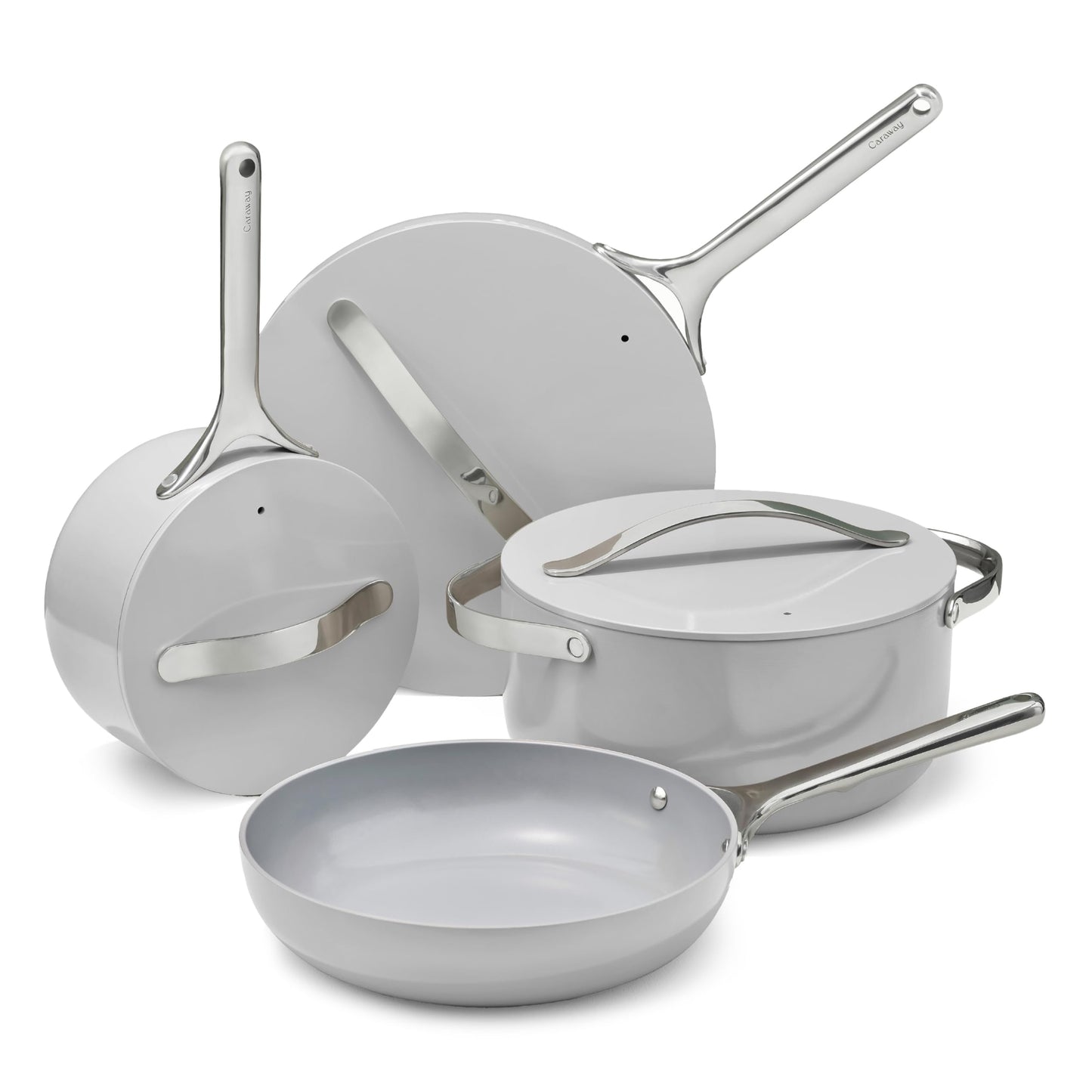 Ceramic Nonstick Cookware Set with Lids