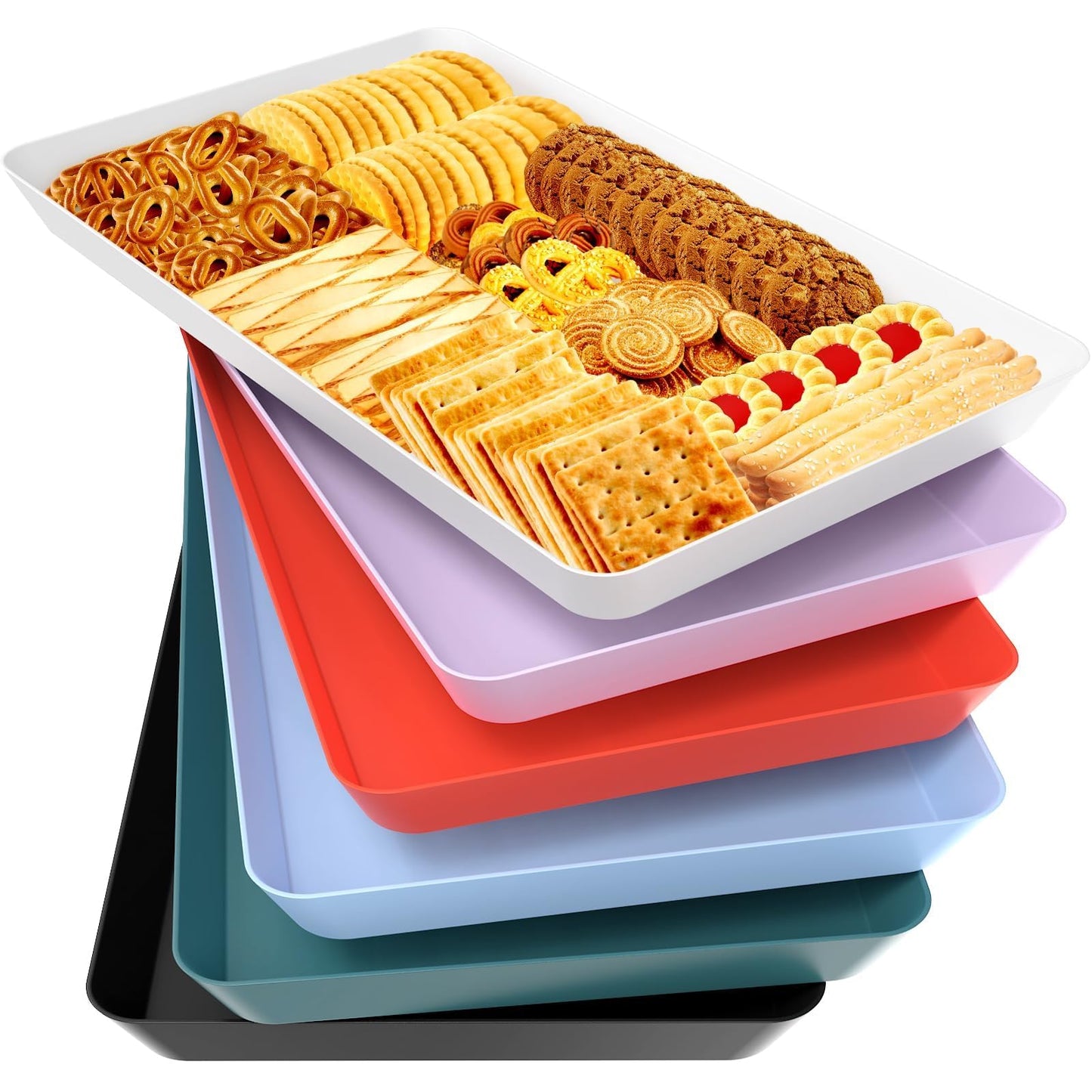 Serving Tray Platter for Snacks and Desserts