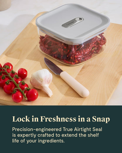 Glass Airtight Food Storage Containers with Lids