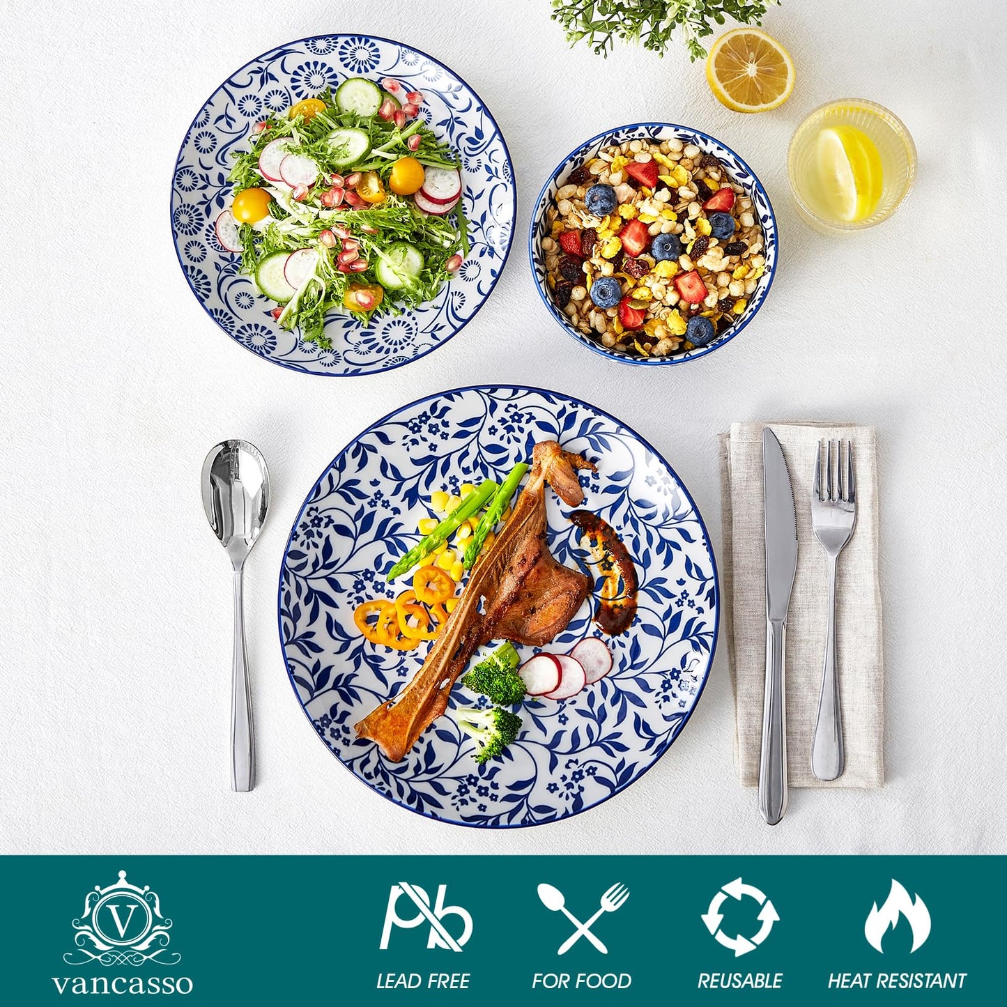 vancasso SELENE Dinnerware Set Collection
