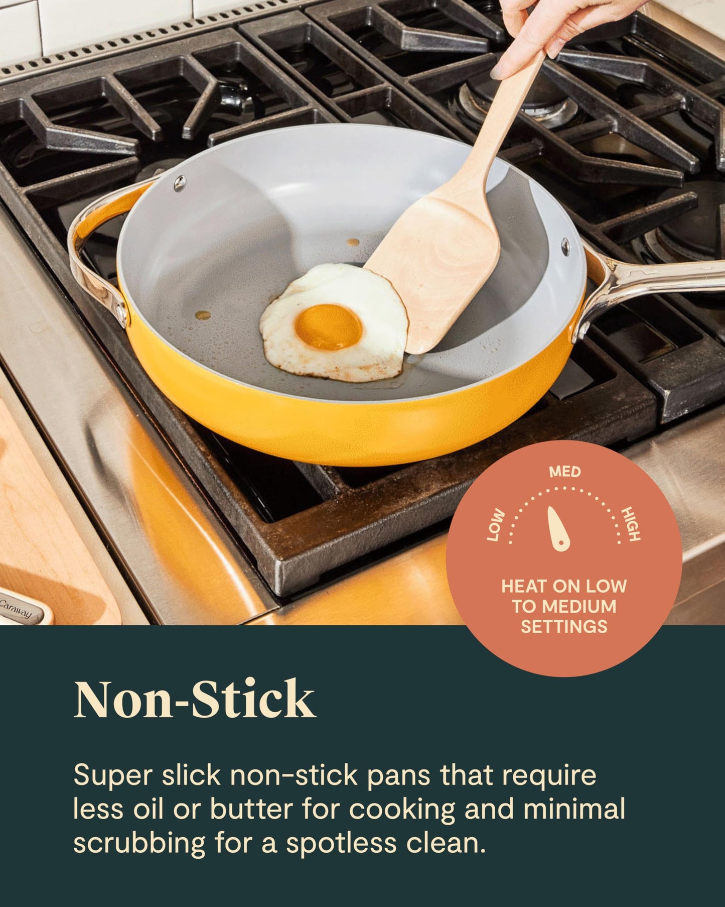 Ceramic Nonstick Cookware Set with Lids