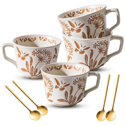 Noevany Mug Sets leave