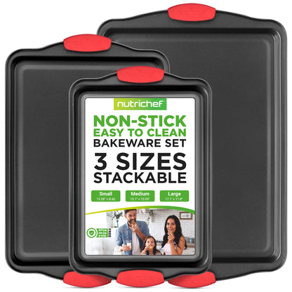 NutriChef Non-Stick Kitchen Oven Baking Pans