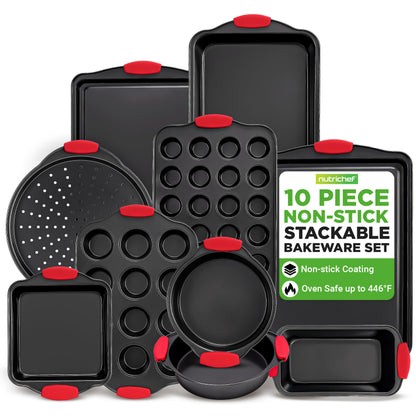 NutriChef Non-Stick Kitchen Oven Baking Pans