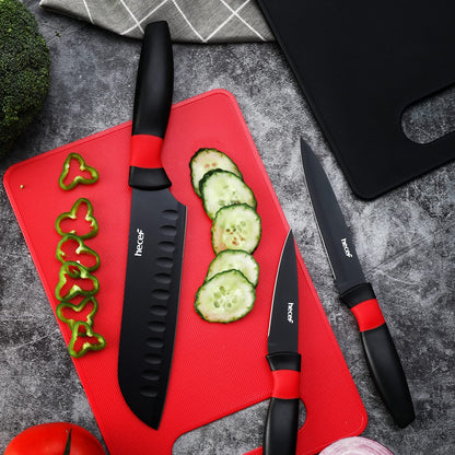 8-Piece Kitchen Knife and Cutting Board Set