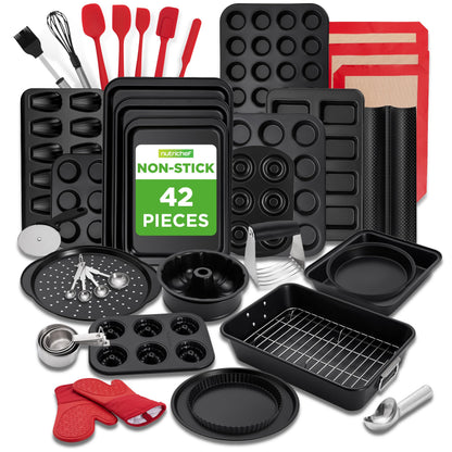 NutriChef Non-Stick Kitchen Oven Baking Pans