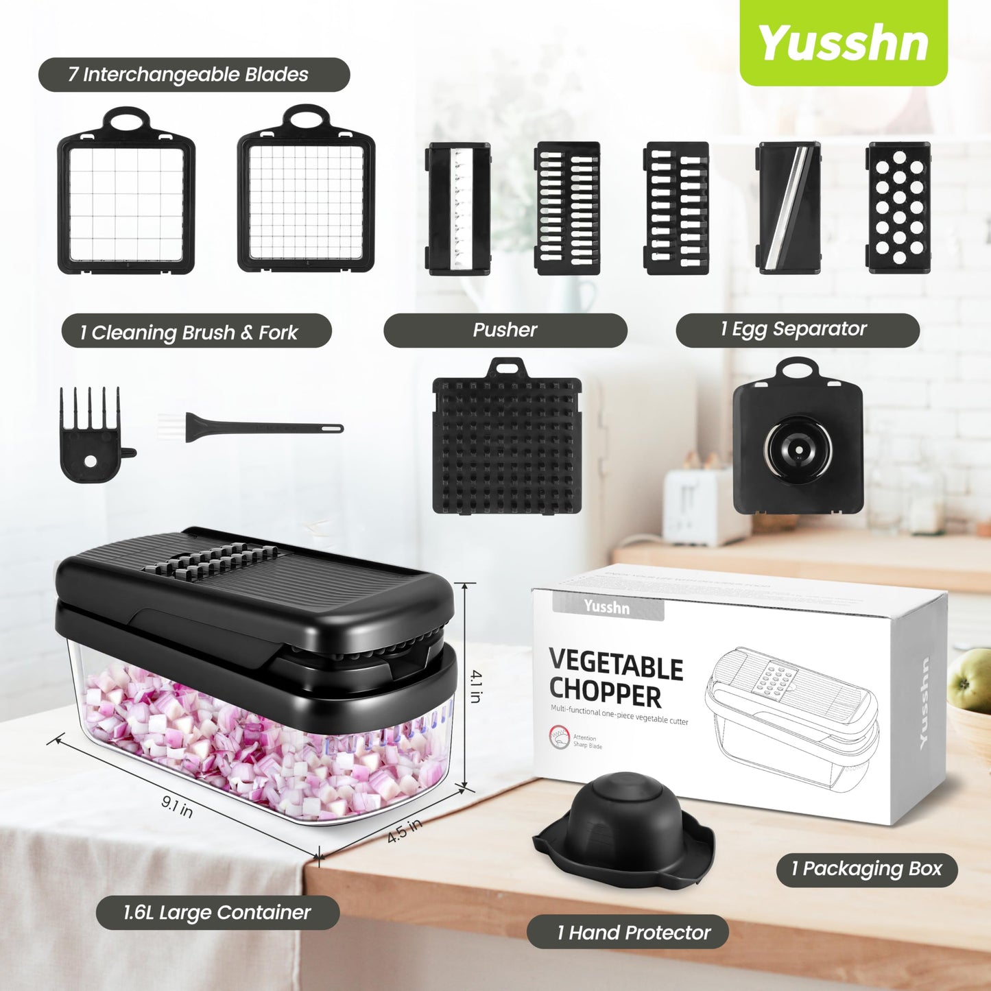 12-in-1 Multifunctional Vegetable Chopper