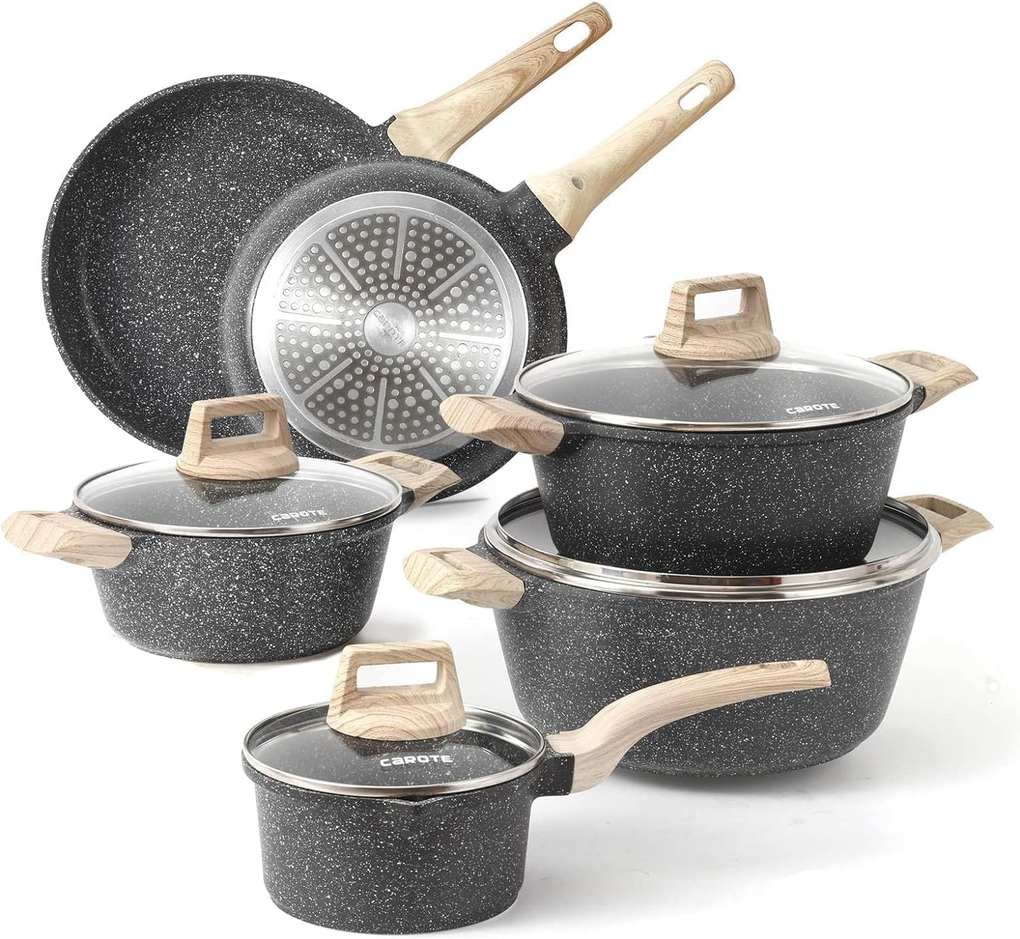 Non Stick Pots and Pans Cookware Set