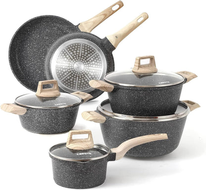 Non Stick Pots and Pans Cookware Set