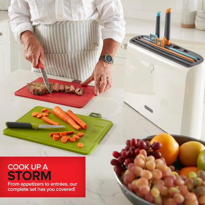 Smart Cutting Board and Knife Set