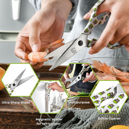 All Purpose Kitchen Scissors with Holder
