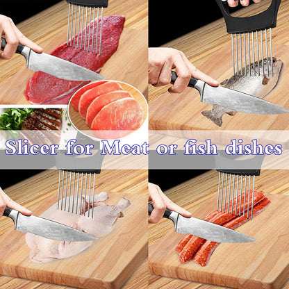 Stainless Steel Onion Slicer Holder