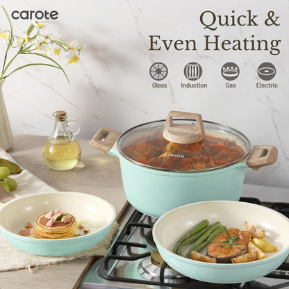 Non Stick Pots and Pans Cookware Set