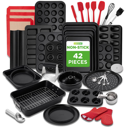 NutriChef Non-Stick Kitchen Oven Baking Pans