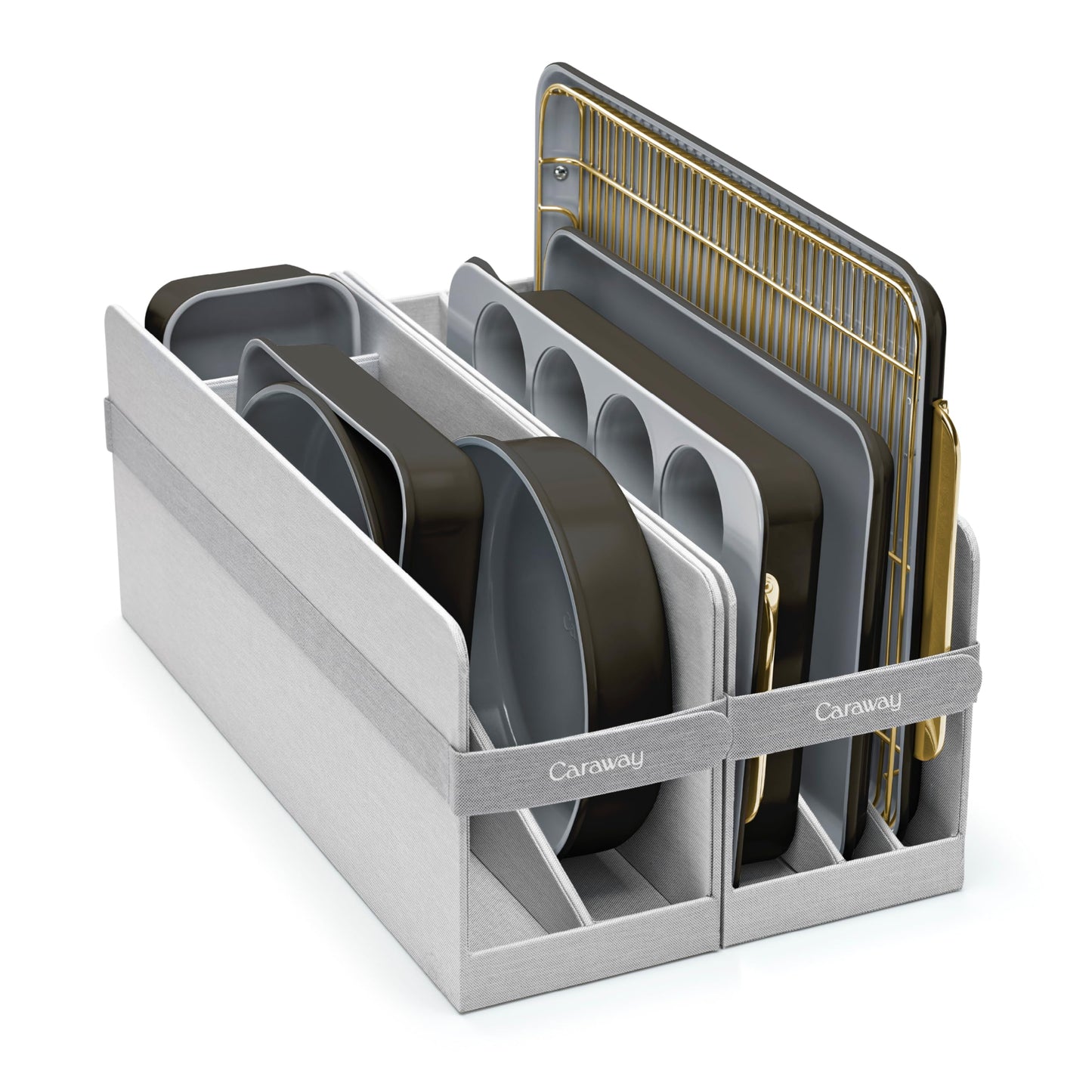 Ceramic Nonstick Bakeware Set with Storage